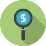Lightbulb with red pencil icon representing OST’s business developers, capture managers, and proposal professionals that help win Government contracts.